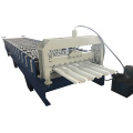 Curved bending sheet roll forming machine